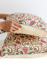 Load image into Gallery viewer, Dusk Rose Linen Cushion Cover
