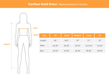 Load image into Gallery viewer, Earthen Gold Dress
