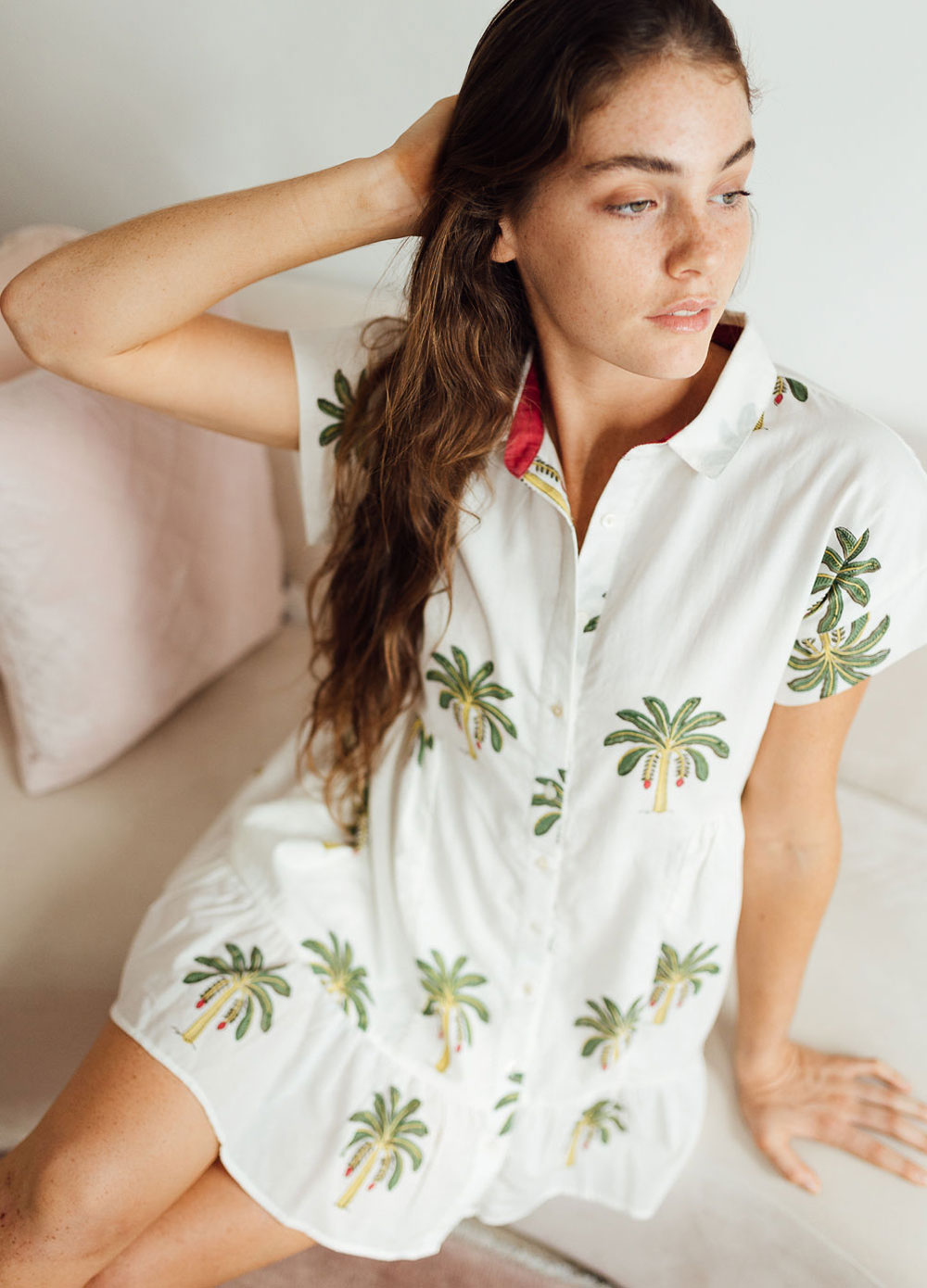 Tropical Palm – KnottyByN Dress Short