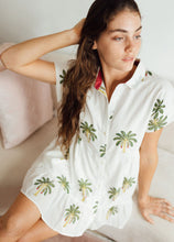 Load image into Gallery viewer, Tropical Palm Short Dress
