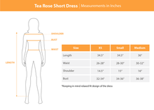 Load image into Gallery viewer, Tea Rose Short Dress
